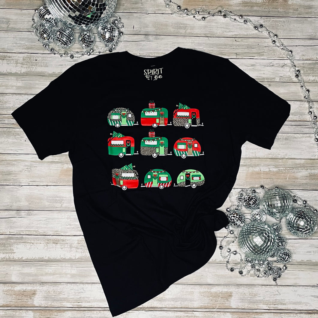 Christmas Camper T-shirt, Gift For Camper, Christmas Tshirt,Christmas Sale,Happy Holiday,Gift For Wife