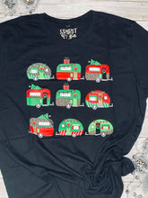 Load image into Gallery viewer, Christmas Camper T-shirt, Gift For Camper, Christmas Tshirt,Christmas Sale,Happy Holiday,Gift For Wife
