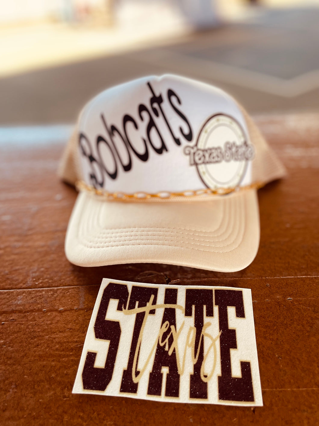 Texas State Custom Cap
