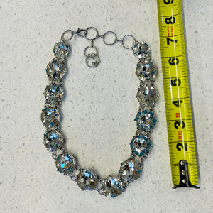 Chunky Rhinestone Necklace: Sparkling Statement Piece for Glamorous Style