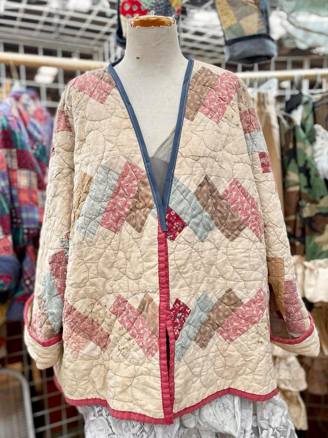 Custom Quilt Jacket Made from Your Own Quilt