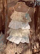 Ruffle Drawstring Backpack Vintage Lace, Rhinestones, Beautiful Flowergirl Bridesmaid, Mother of the Bride Bag Purse